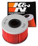 K&N Powersports Oliefilter - Filterpatroon 69x46mm compatibel met Honda (KN-114)
