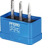 PFERD HSS Stiftfreesset 6 mm 3-delig