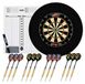 Perfection Dartbordset met pijlen, professioneel stalen dartbord van sisal
