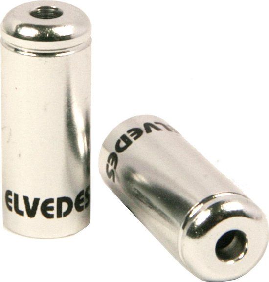 Elvedes Kabelhoedjes 5 mm Zilver - 50 Stuks