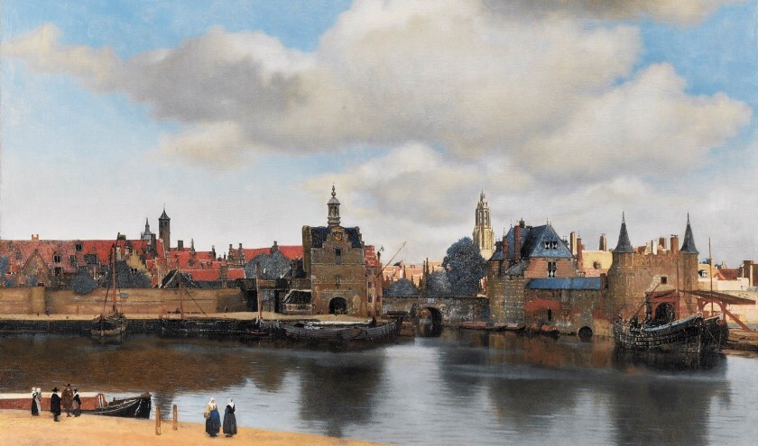 Puzzelman Gezicht op Delft - Johannes Vermeer Puzzel (1000 stukjes)