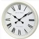 Fox and Simpson Grand Central Station Wandklok, 50 cm, Crème (Wit)