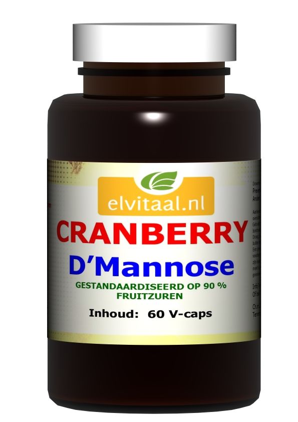 Elvitaal Cranberry D-Mannose Capsules 60st