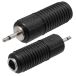 Euroconnex Adaptateur Mono-stéréo M/f 2.5 vers Jack 2290 6.4 mm