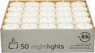 Merkloos Theelichtjes - Nachtlampjes 50 stuks