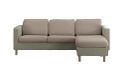 Estoralis Sumatra | Stoelhoes en rugleuning voor bank en stoel bi-elastisch | super elastische stof C/07 taupe | maat M