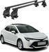 Menabo Draagbalken voor Toyota Corolla SD E210, 2018-2024, Zwart