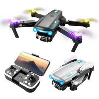 S98 Drone met afstandsbediening en 4K dubbele camera Batterijlevensduur: 15 min Zwart