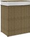 vidaXL Wasmand met deksel 46x33x60 cm poly rattan