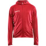 Craft Evolve Jas Met Kap Kinderen - Rood | Maat: 122/128