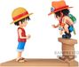 Banpresto ONE PIECE - Luffy & Ace - Figure WCF Log Stories 8cm