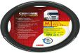 Lampa Chrome Strip Premium vrachtwagenstuurbeschermer, zwart/chroom, 44/46 cm