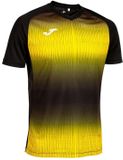 Joma Tiger V T-shirt Korte Mouwen Zwart Geel S Man