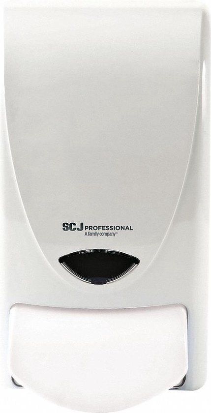 DEB Handzeepdispenser - 1 liter - Wit - Kunststof - Handmatig