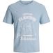 JACK&JONES - JJFUNNY FRUIT TEE SS CREW NECK - Hommes - T-shirts - XL - Bleu - Coton