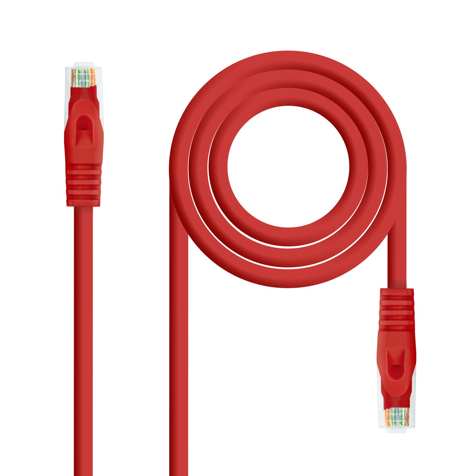 NANOCABLE 10.20.1802-R Netwerkkabel Rood 2m