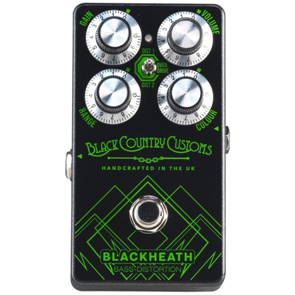 Laney Black Country Customs Blackheath Tri-Mode Bass Distortion effectpedaal