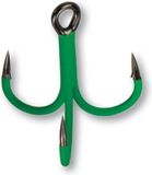 Madcat A-Static Treble 6X - 4/0 - 4st. - Groen