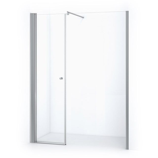 Maxaro Douchewand met Draaideur Zircon Comfort 160cm Chroom