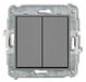 Karlik ICON commande de stores, gris, mat, 27IWP-88