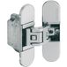 Häfele Paumelle H7 Invisible pour Portes Intérieures Non Feuillurées jusqu'à 50/70 kg, Or Poli