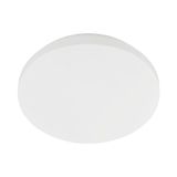EGLO LED plafondlamp Pogliola-E, vlakke plafondverlichting | lamp voor hal en slaapkamer, metalen en kunststof lichtbron in wit, neutraalwit, Ø 31 cm