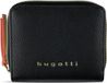 bugatti Ella Ladies Small Zip Around Wallet Black