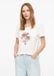 s.Oliver T-shirt met print en juwelendetails - Wit - Korte mouw - Gebloemd