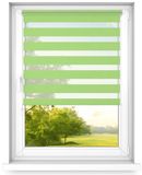 Fart Produkt time4blinds dag en nacht dubbel rolgordijn mini - raamrolgordijn dag en nacht - rolgordijn zonder boren - zonwering - rolgordijnen voor slaapkamers - 1400x1400mm – Lime – Rechtszijdig
