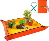Ibenzoa® Innovatieve Waterdichte Tuinmat voor Efficiënt Verpotten en Plantenonderhoud