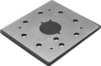 Merkloos / Sans marque DeWalt Sanding Pad Replacement 151284-00 Compatible with DeWalt DW411 Type 2/DW411 Type 1/DW411 Type 3 Base Plate Backing Pad 110x107mm
