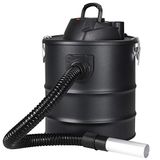 BAKAJI Professionele aszuiger, vermogen aszuiger, 20 l, ventilator, binnenfilter, Hepa en slang, reiniging open haard, pelletkachel
