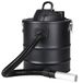 BAKAJI Professionele aszuiger, vermogen aszuiger, 20 l, ventilator, binnenfilter, Hepa en slang, reiniging open haard, pelletkachel