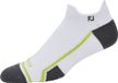 Footjoy Heren Golfsokken Tech D.R.Y. Roll Tab Wit Kort 41-46
