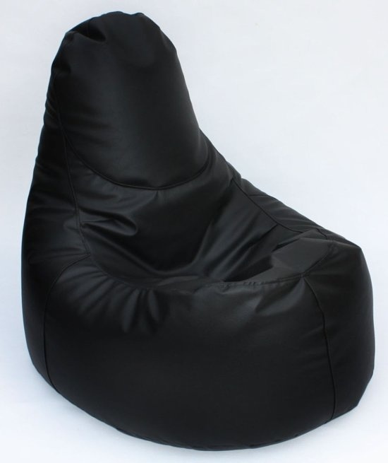 Viking Choice Zitzak sofa zwart - kunstleer fauteuil