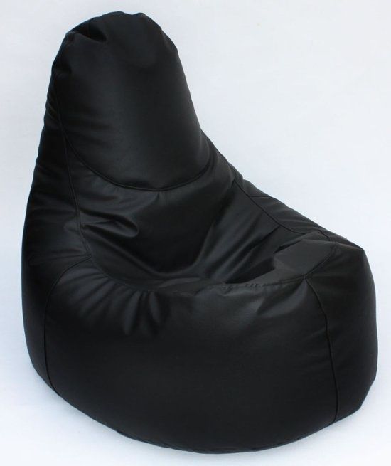 Viking Choice Zitzak sofa zwart - kunstleer fauteuil