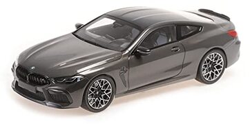 MINICHAMPS 110029022 - B-M-W M8 Coupe Grey Metallic 2020 - schaal 1/18 - verzamelstuk