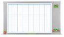 Nobo Performance Plus Weekplanner - 104 x 60 cm - Wit/Grijs