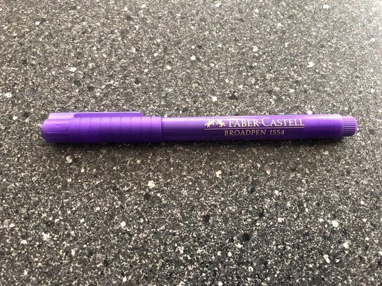 Faber-Castell Fineliner FC Broadpen 1554 - violet