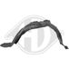 DIEDERICHS Verkleidung, Radhaus 6642009 vorne links | Compatibel met: TOYOTA C-HR, C-HR VAN