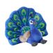 Wild Republic Cuddlekins Eco Mini Peacock