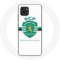 Maniacase Hoesje Samsung Galaxy A03 scp sportief portugal witte achtergrond