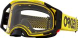 Oakley Airbrake MX Lunettes de moto Jaune/Noir Net