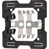 Jung Montageplaat voor metaaluitvoeringen 2-voudig, serie CD/LS, zwart CD 95 MHP