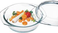 Simax Auflaufform Cucina ø 18 cm Glas Transparant Rond Inclusief Deksel
