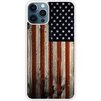 USA Hood Bedrukt siliconen hoesje compatibel met iPhone 12 Pro Max