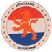 Bellatio Decorations Bierviltjes Holland - 50x stuks - oranje leeuw - Nederlandse vlag - landenthema