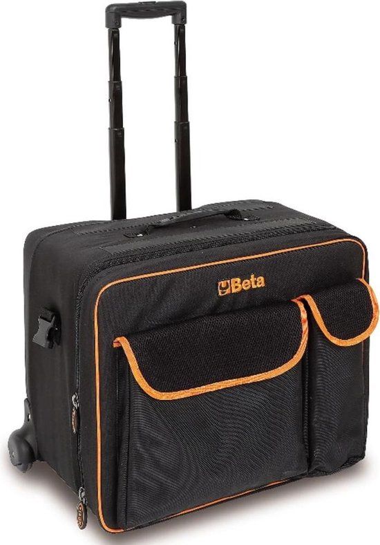 Beta Tools Gereedschapstrolley C8 47x28x37 cm Zwart