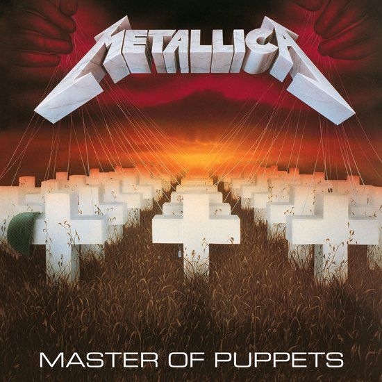 Metallica - Master Of Puppets (LP) (Orange 'Battery Brick' Coloured Vinyl) (Remastered)
