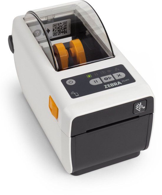 Zebra ZD411-HC labelprinter Direct thermisch 203 x 203 DPI 152 mm/sec Bedraad en draadloos Ethernet LAN Bluetooth
